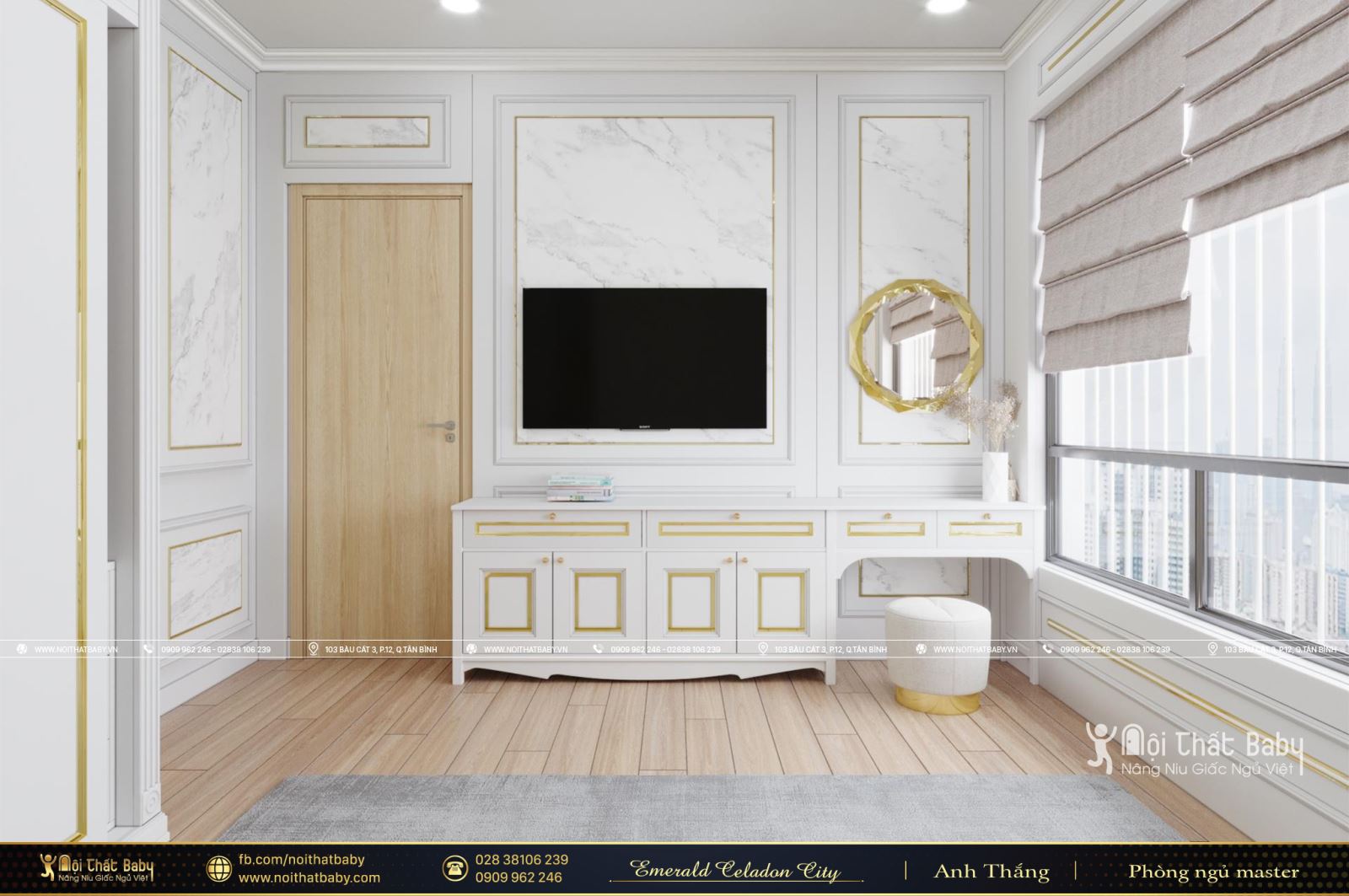 Tổng hợp các mẫu thiết kế nội thất Chung cư Emerald Celadon City